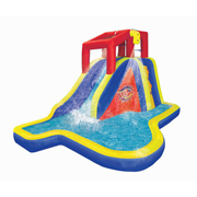 inflatable small pool water slide